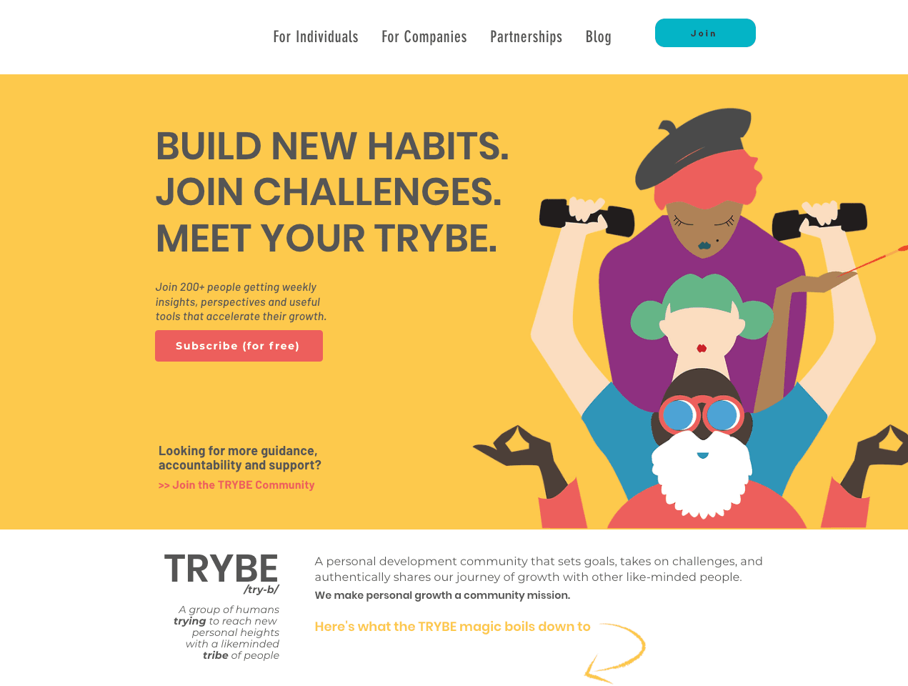 TRYBE Personal Development